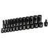 GEARWRENCH 84919N 25pc 3/8" Drive 6 Point Standard & Deep Impact SAE Socket Set
