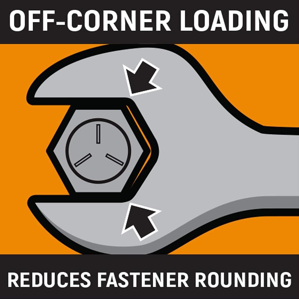 GEARWRENCH 9702D 13pc 12 Point Flex Head Ratcheting Combination SAE Wrench Set