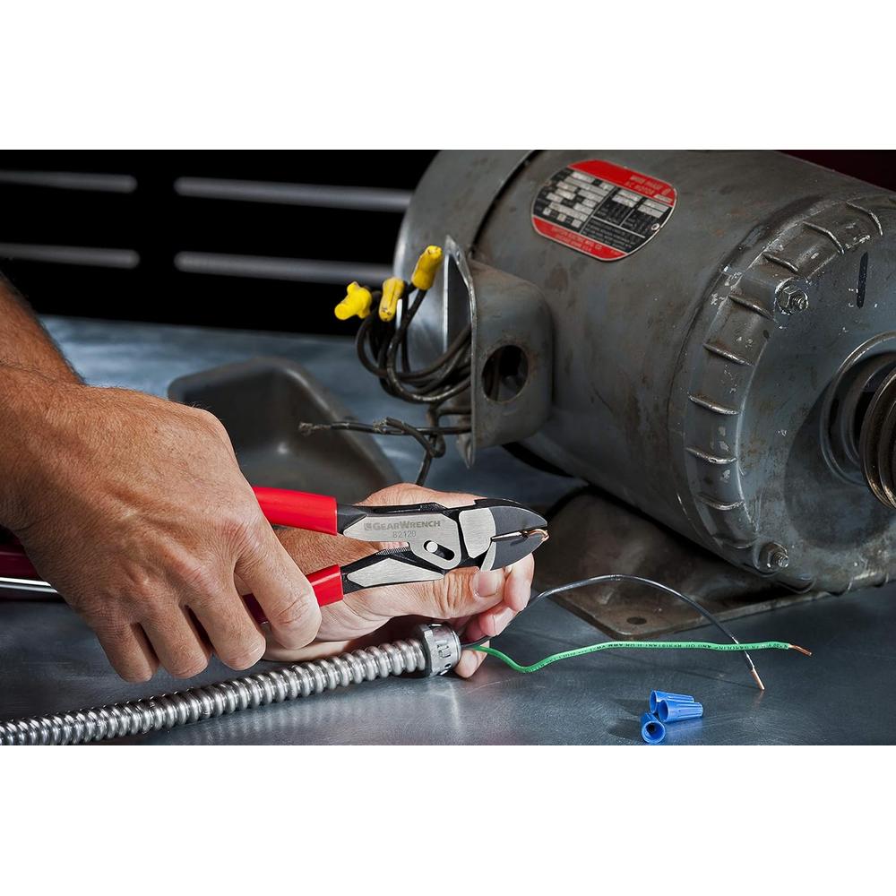 GEARWRENCH PivotForce Diagonal Cutting Compound Action Pliers, 8" - 82120