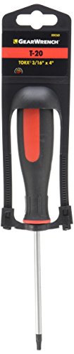 GEARWRENCH Torx Dual Material Screwdriver, T20 x 4" - 80026D - MPR Tools & Equipment