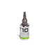 GripEdge GEAST10RPT T10 1/4" Drive RPT Star Bit Socket with chrome body and green identification band