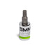 GripEdge GEBSMH5RPT 5mm 3/8" Drive Short RPT Hex Bit Socket with S2 steel bit and green collar band