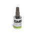 GripEdge GEBSMH6RPT 6mm 3/8 Drive Short RPT Hex Bit Socket with chrome finish and green band