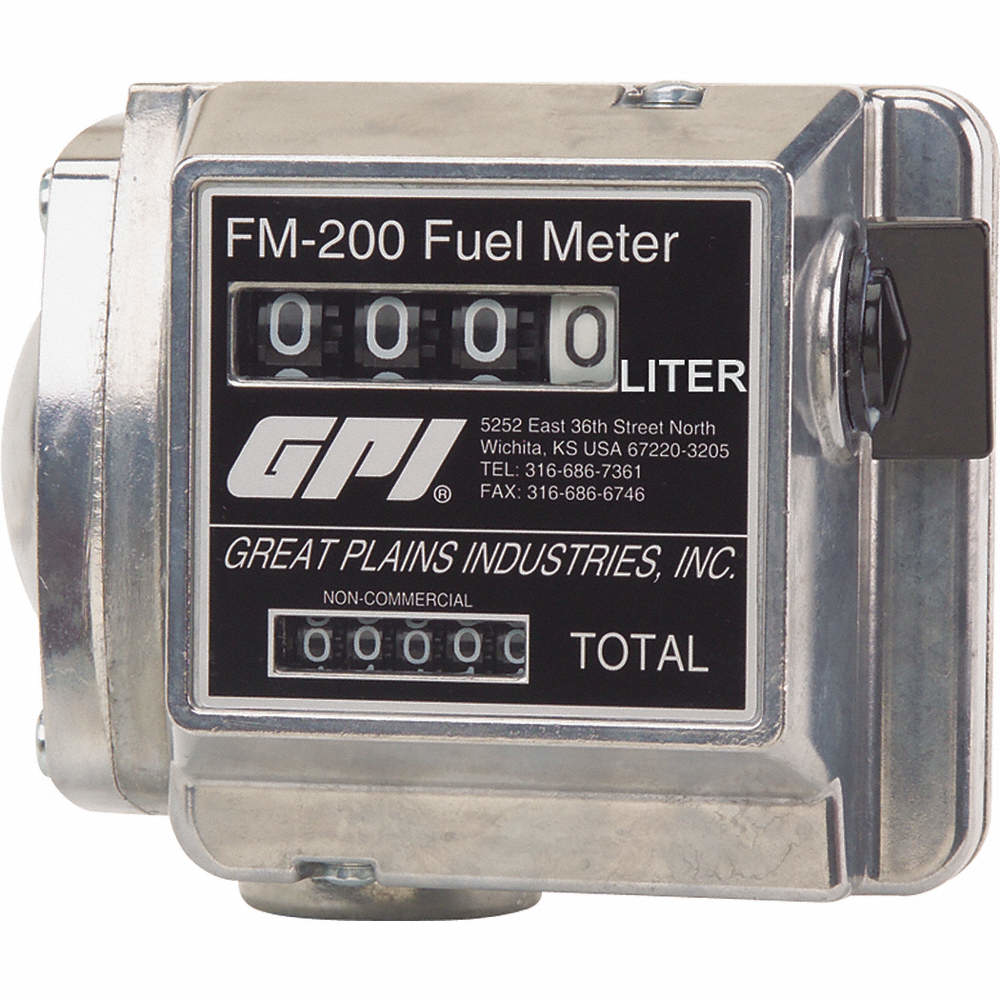 GPI RD111200-13 Mechanical Fuel Meter (Fm-200-L8N) - MPR Tools & Equipment