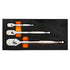 Gearwrench 81206XP 3-piece ratchet set stored in premium EVA foam tray