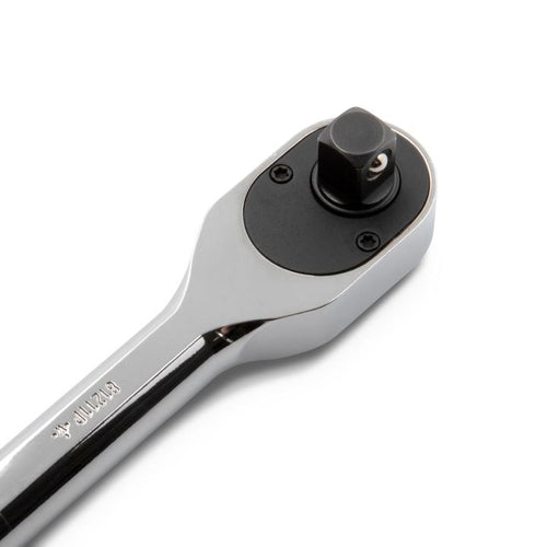 Gearwrench 81211XP 120XP Ratchet - close-up of 3/8" drive tang and enclosed head