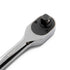 Gearwrench 81211XP 120XP Ratchet - close-up of 3/8" drive tang and enclosed head