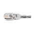 Gearwrench 81212XP 3/8" Drive 120XP Stubby Flex Head Teardrop Ratchet - main product shot, full polish chrome finish