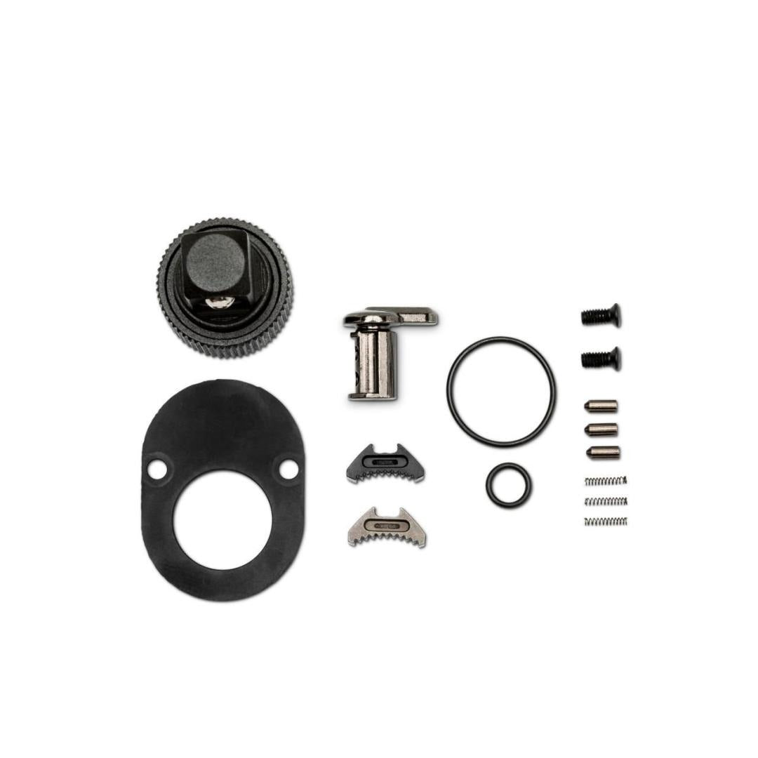 Gearwrench 81227XP 3/8 In Drive 120XP Ratchet Repair Kit components including cover plate, pawl, O-rings, springs, and fasteners