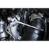Gearwrench 81297 120XP Locking Flex Head Ratchet shown in use inside a vehicle engine bay