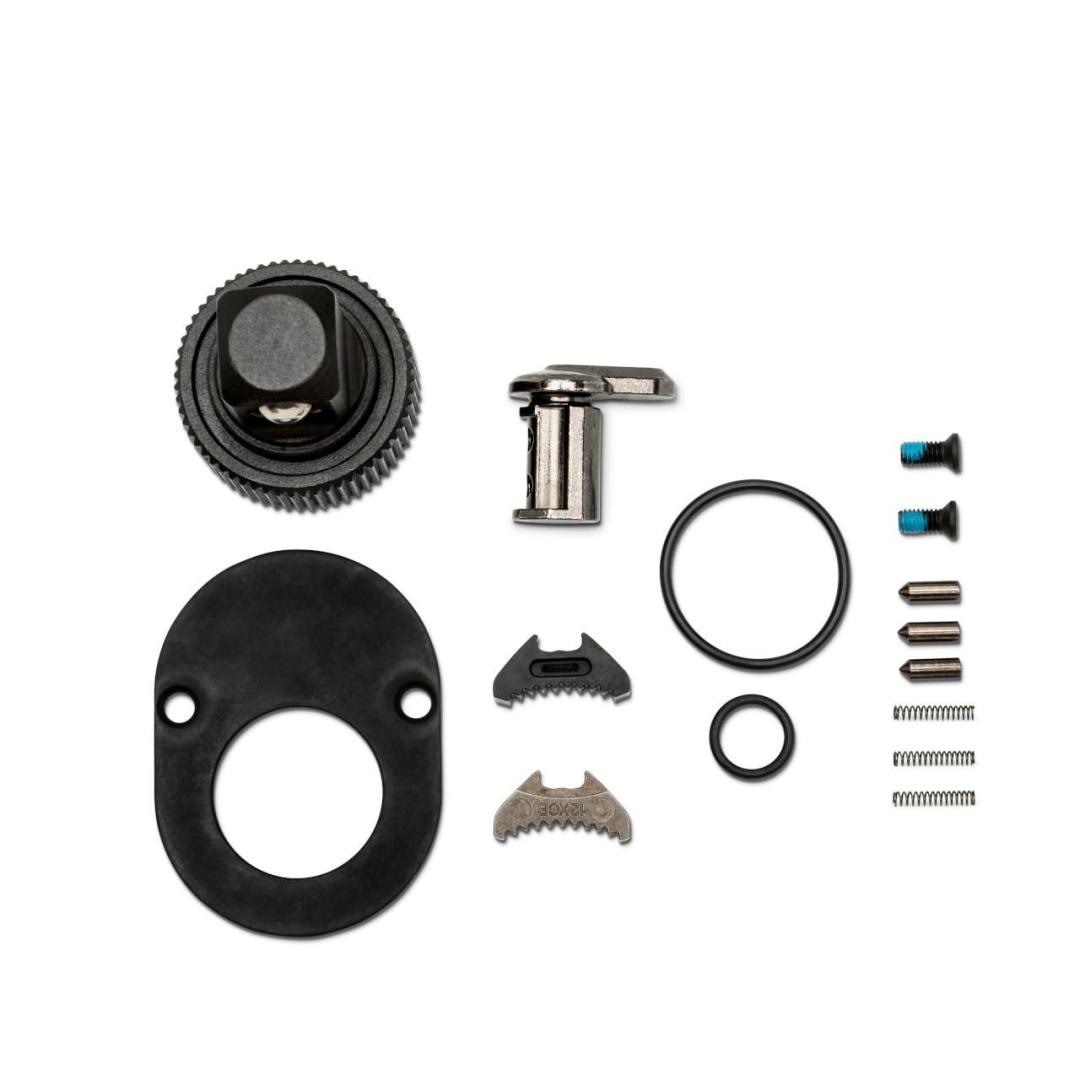 Gearwrench 81339XP 1/2" Drive 120XP Ratchet Repair Kit - all components laid out