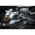 Gearwrench 81376 120XP Locking Flex Head Ratchet in use under vehicle hood in engine bay