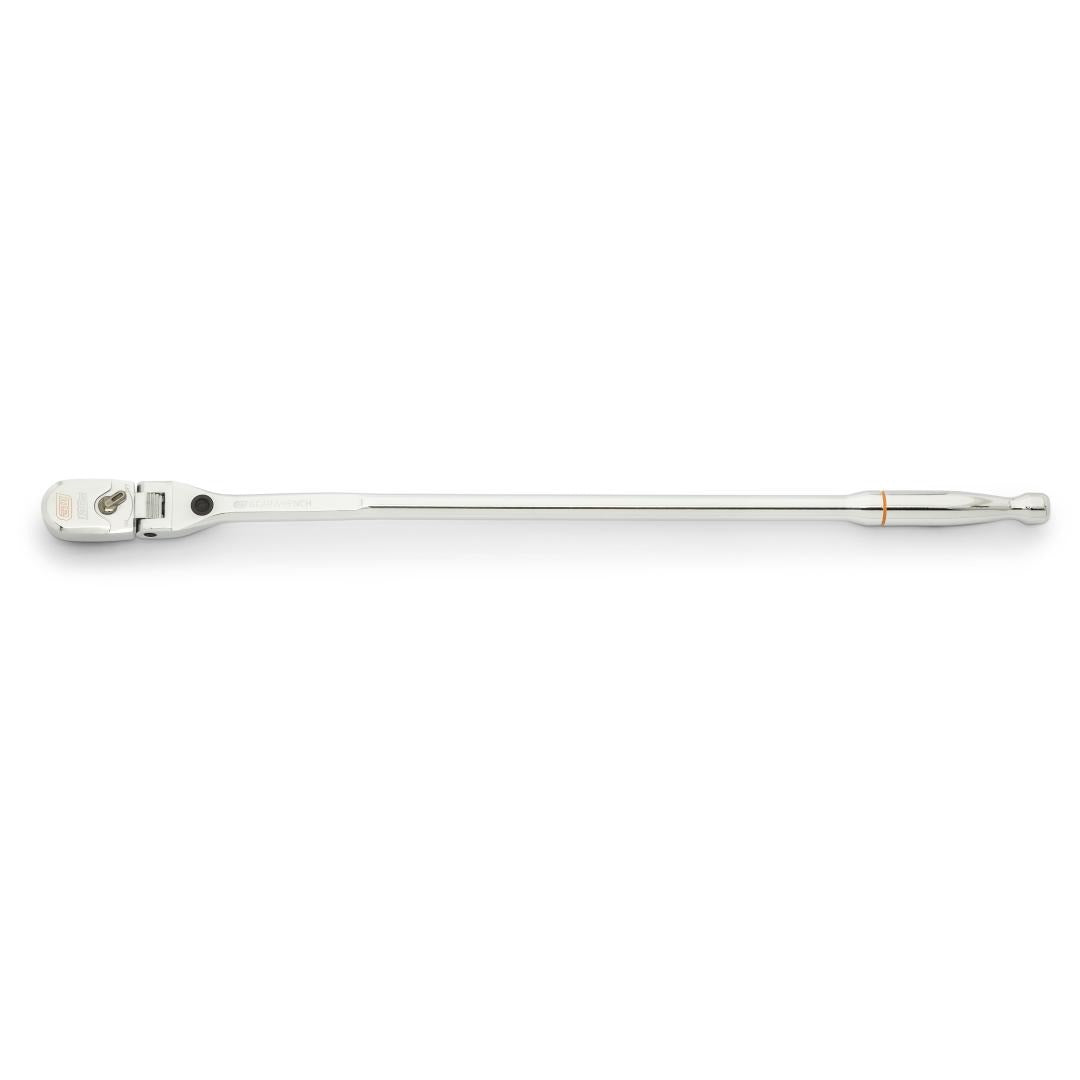 Gearwrench 81376 1/2" Drive 120XP Locking Flex Head Ratchet 25" full view on white background