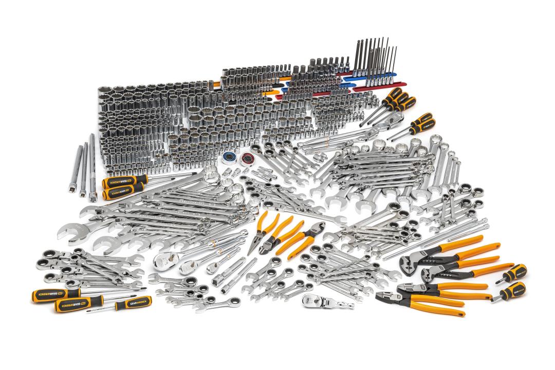 GEARWRENCH 89060 613-Piece Master Mechanics Hand Tool Set - Full Spread View