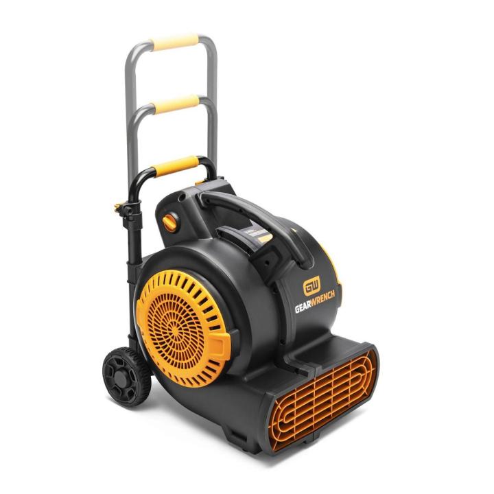 Gearwrench GWAM1800 Industrial Air Mover with extended adjustable sliding handle