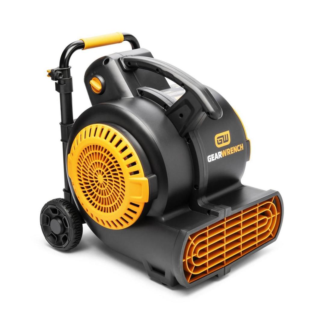 Gearwrench GWAM1800 1800 CFM Industrial Air Mover - front angle view on white background