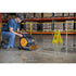 Gearwrench GWAM1800 Air Mover in use drying wet warehouse floor