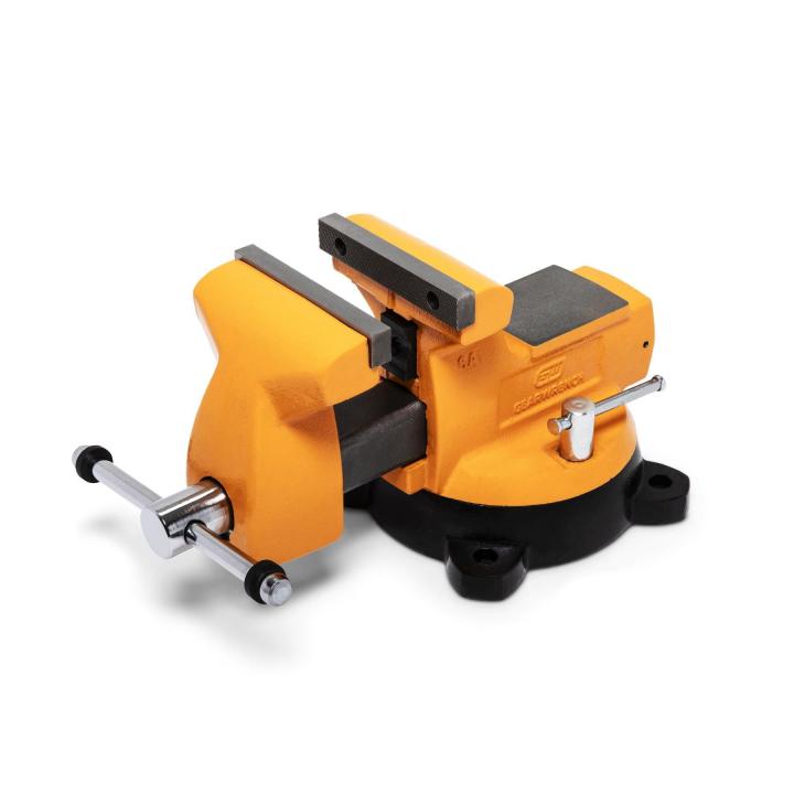 Gearwrench GWBVA6 6-Inch Mechanic's Bench Vise with Anvil - Top Angle View