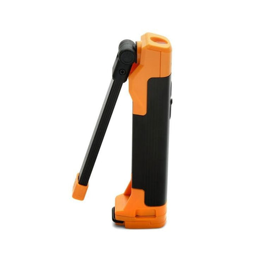 Gearwrench GWFL105 Flex Head Rechargeable Light side profile with head folded down