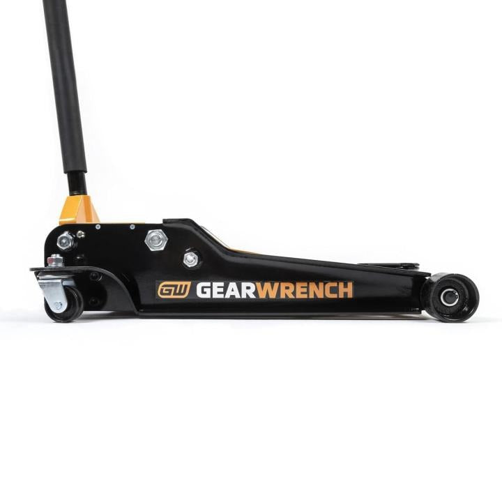 Gearwrench GWLPFJ3T 3.5 Ton Low Profile Floor Jack close-up detail