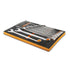 Gearwrench GWMSCWL12MM 24pc Metric Wrench Set in orange and black foam tray, angled view