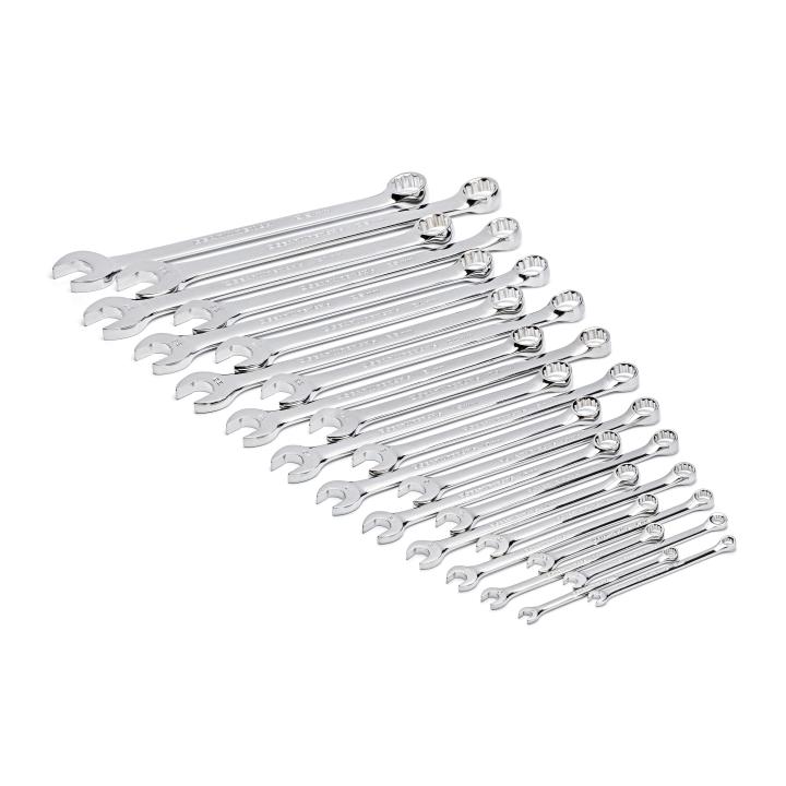Gearwrench GWMSCWL12MM 24pc 12-Point Long Pattern Combination Metric Wrench Set
