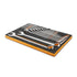 Gearwrench GWMSCWL12SAE 19-Piece SAE Combination Wrench Set in orange and black foam storage tray, angled view