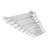 Gearwrench GWMSCWL12SAE 19pc 12-Point Long Pattern Combination SAE Wrench Set