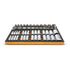 Second angled view of full 60-piece SAE socket set in orange and black foam tray