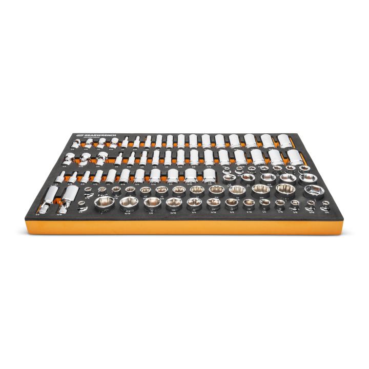 Gearwrench GWMSSKT38SAE 85pc 3/8" Drive Master SAE Socket Set