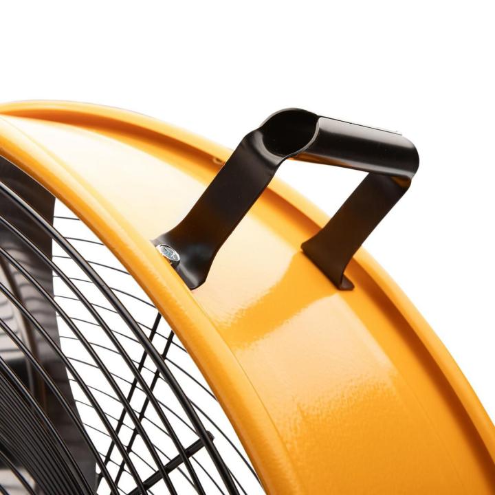Gearwrench GWSFAN24 24-In Shop Fan - Heavy-Duty Carry Handle Close-Up