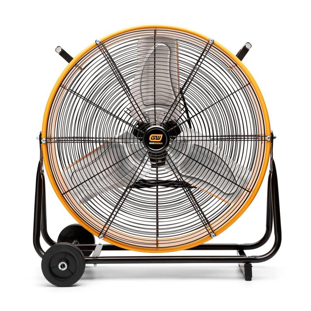 Gearwrench GWSFAN24 24-In 2-Speed High Velocity Shop Fan - Front View
