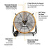 Gearwrench GWSFAN24 24-In 2-Speed High Velocity Shop Fan - View 6