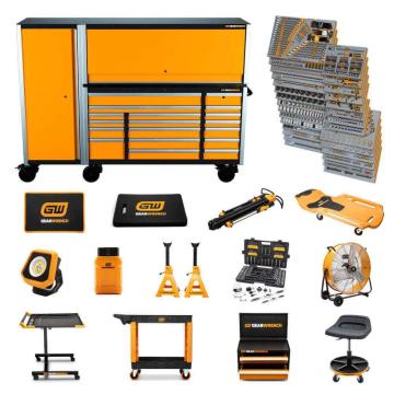 Gearwrench MEGAMOD master tool set with mobile workstation and full accessory range