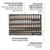 Gearwrench GWMSSKT38MM 104pc 3/8 Drive Master Metric Socket Set - features callout diagram
