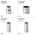 Gearwrench GWMSSKT12MM socket set contents breakdown: 6-point and 12-point standard and deep sockets