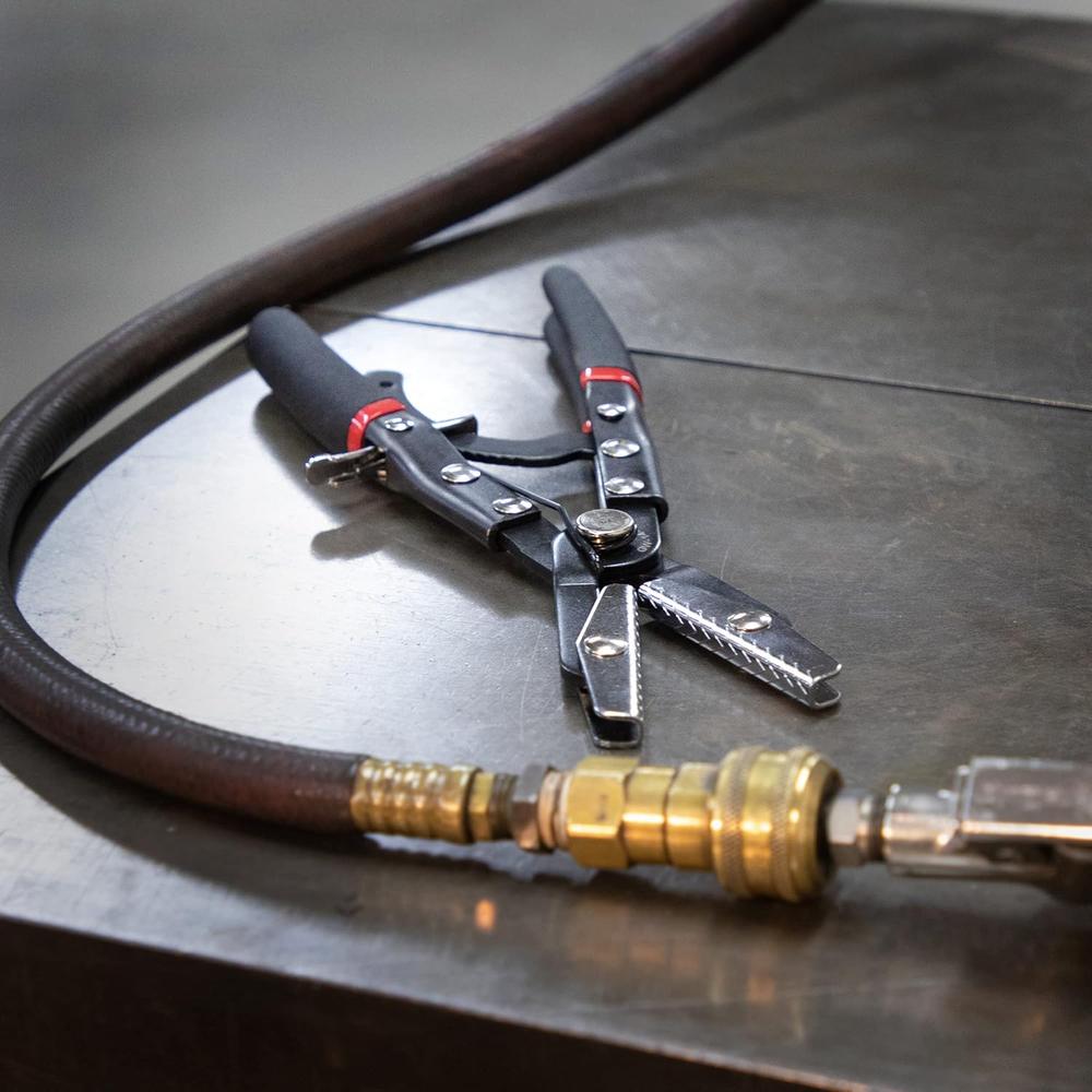 GearWrench 145 Automatic Locking Ratcheting Hose Pinch Off Pliers