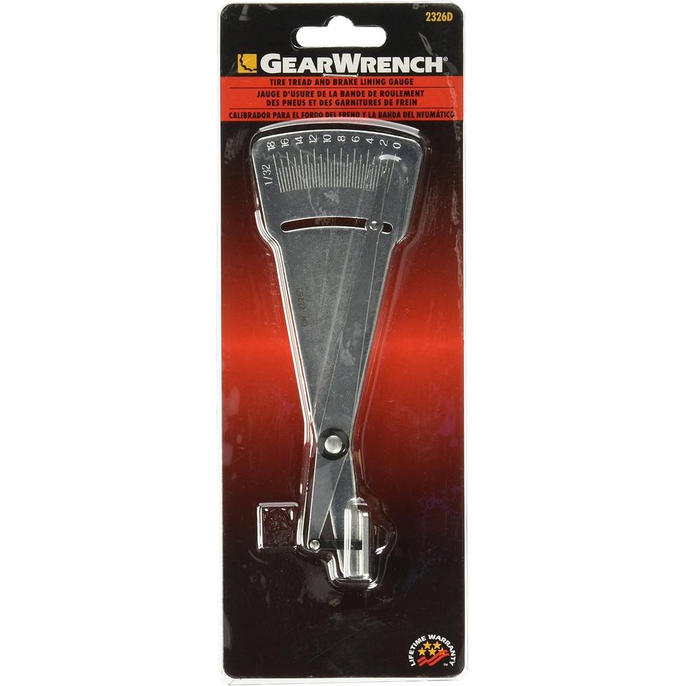 GearWrench 2326D GW GAUG TIRE TRED&BRK LINING