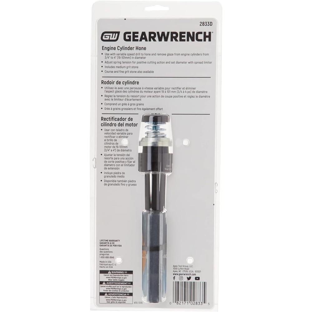 GearWrench 2833D Engine Cylinder Hont