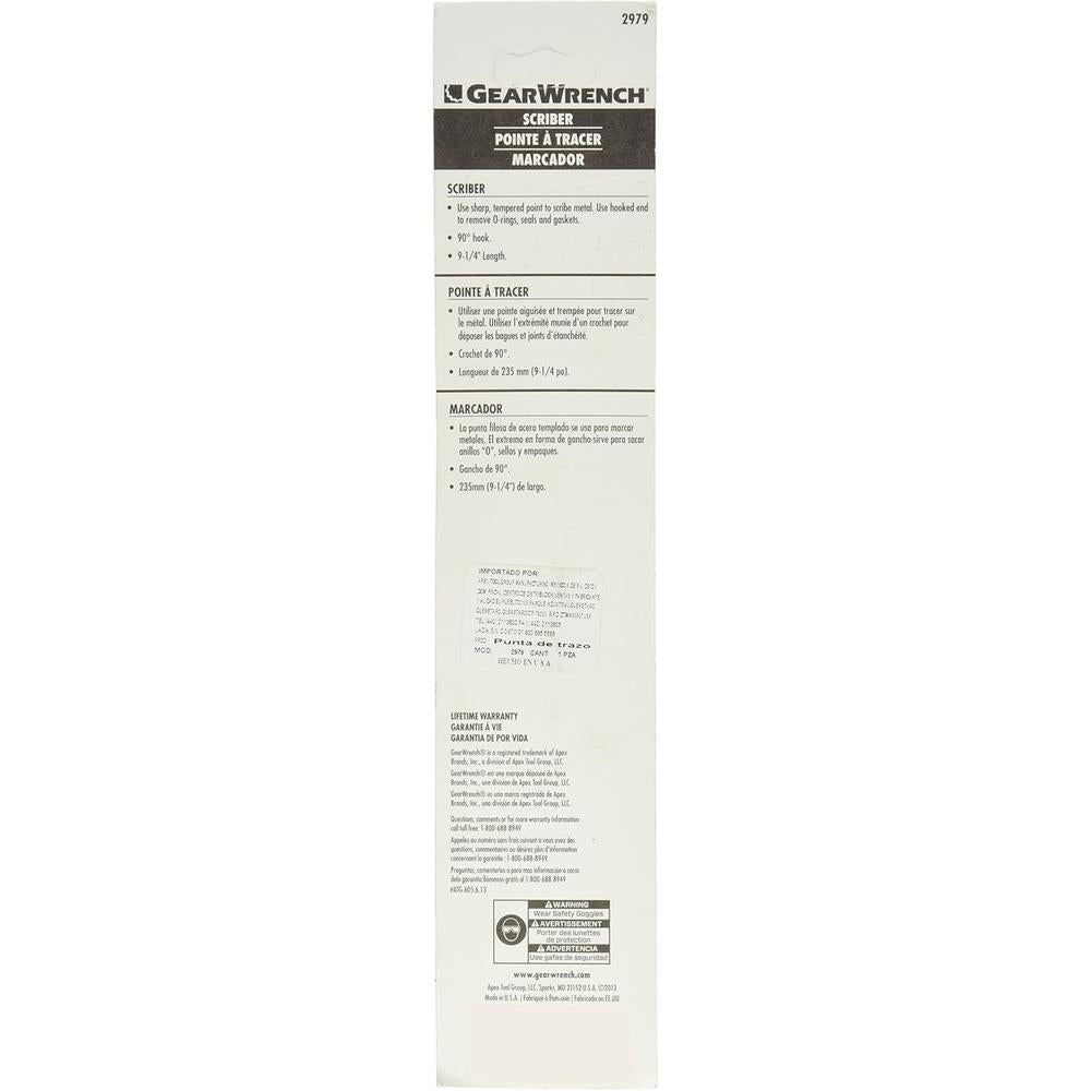 GearWrench 2979 SCRIBER 9-1/4"