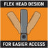GearWrench 3/8" 90-Tooth 12-Point Flex Head Ratcheting Combination Wrench