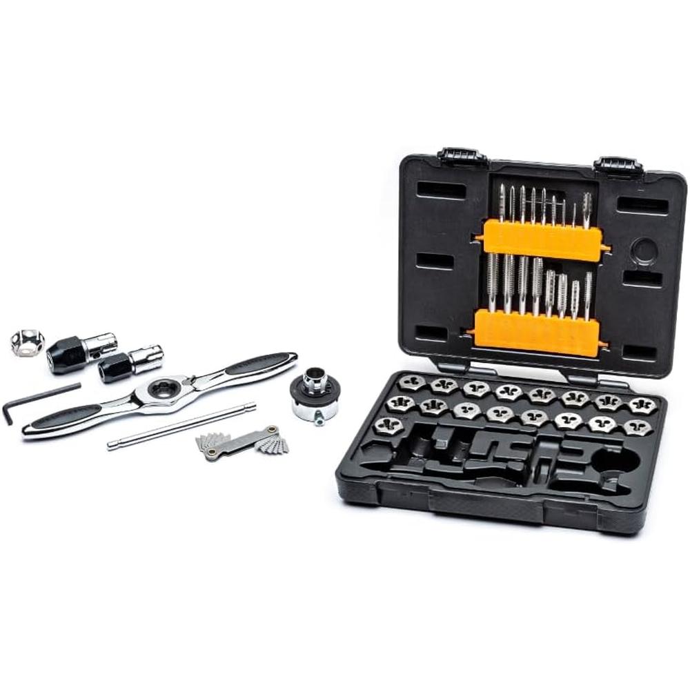 GearWrench 3885 SET RAT TAP & DIE SAE 42PC