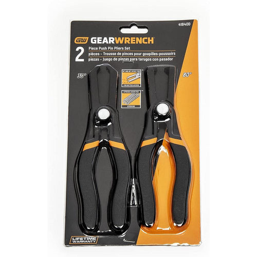GearWrench 41840D 2 Piece Push Pin Pliers Set