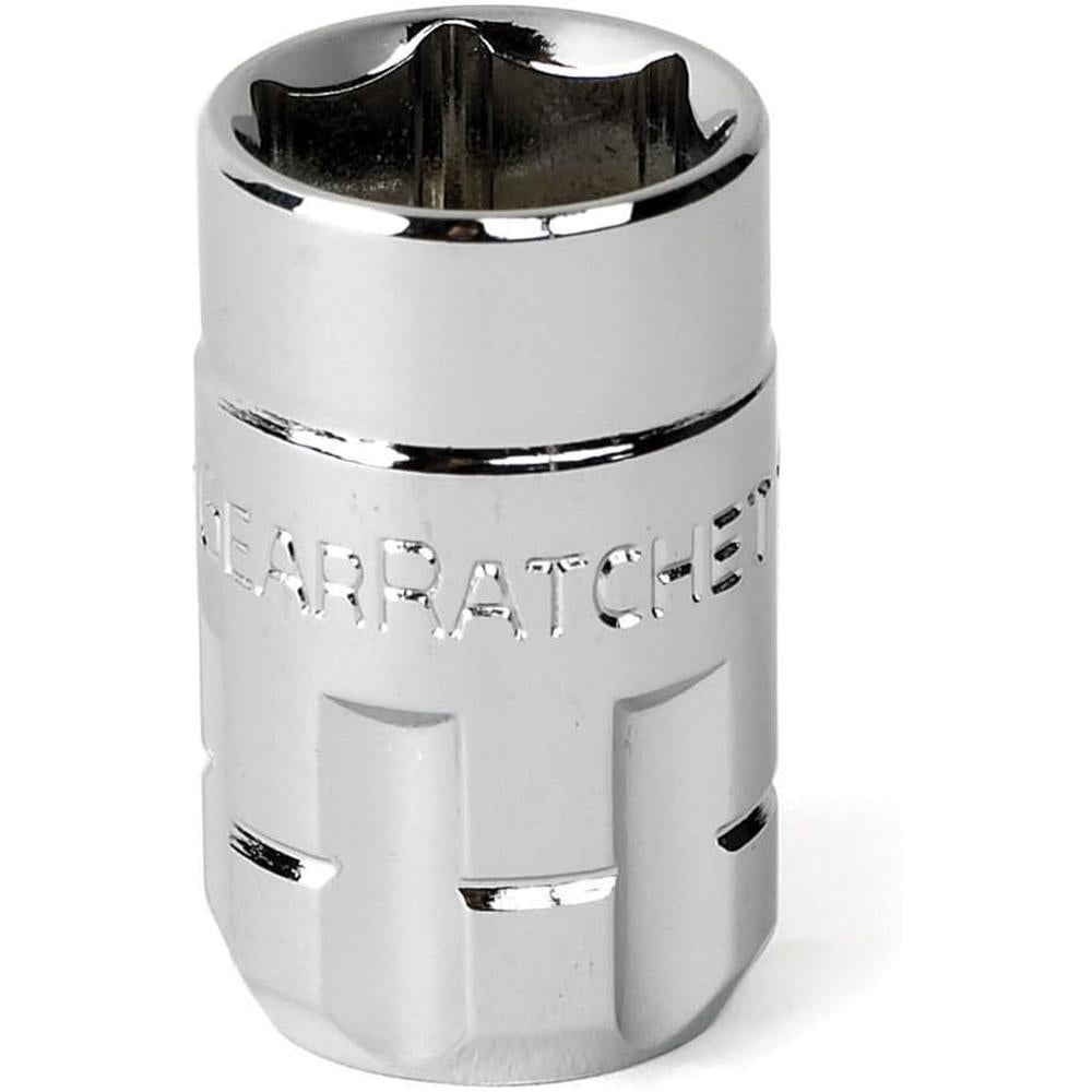 GearWrench 522100GR SKT VRTX 1/4DR 6PT 10MM