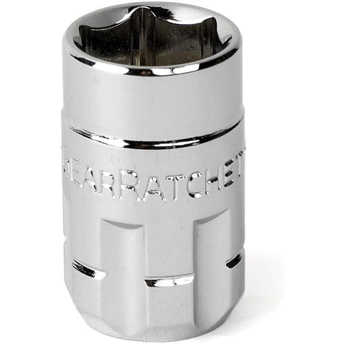 GearWrench 522100GR SKT VRTX 1/4DR 6PT 10MM