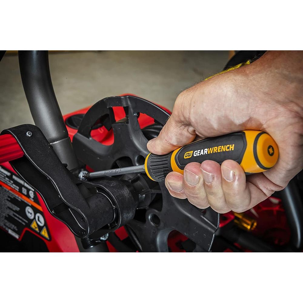 GearWrench 80045H #2 x 4" Pozidriv® Dual Material Screwdriver