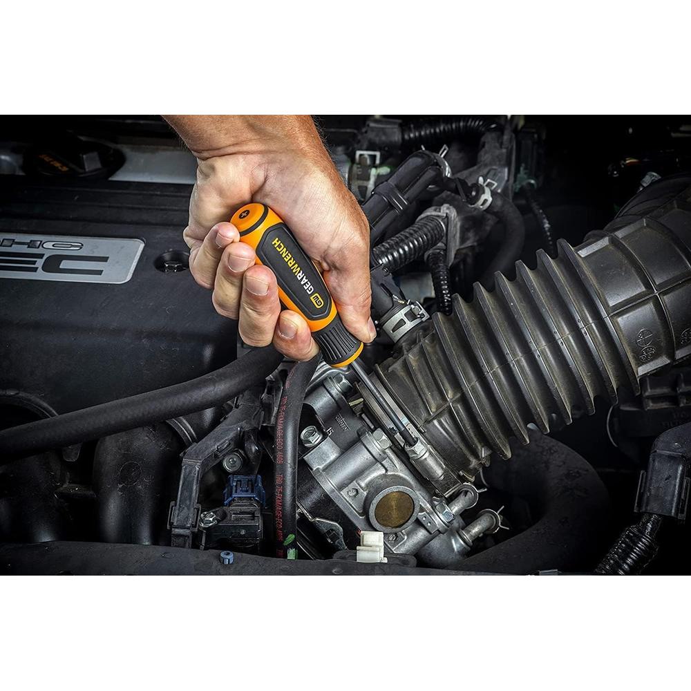 GearWrench 80051H 12-Piece Phillips/Slotted Dual Material Screwdriver Set