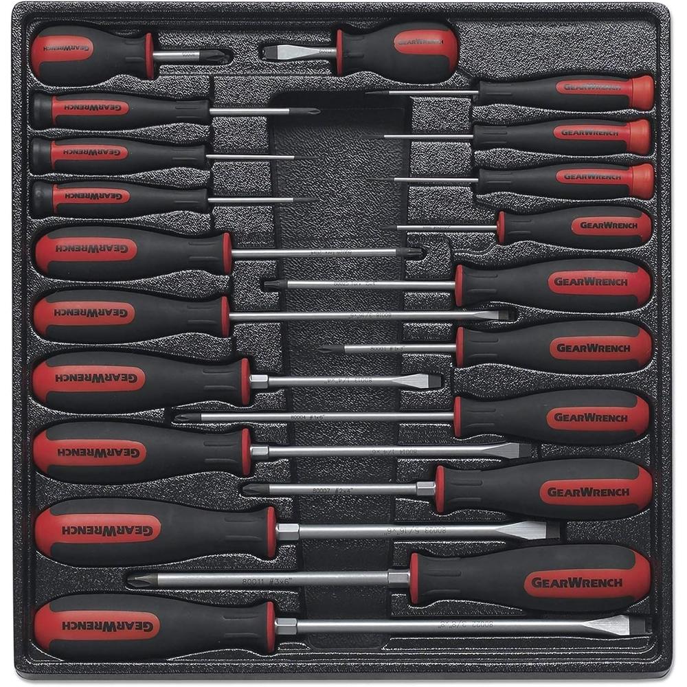 GearWrench 80066 20 Piece Master Dual Material Screwdriver Set