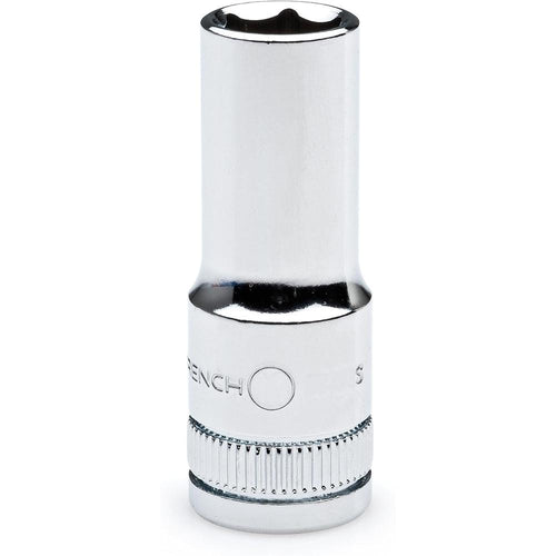 GearWrench 80143S-06 SKT MID LNGTH 1/4DR 6PT 8MM MET