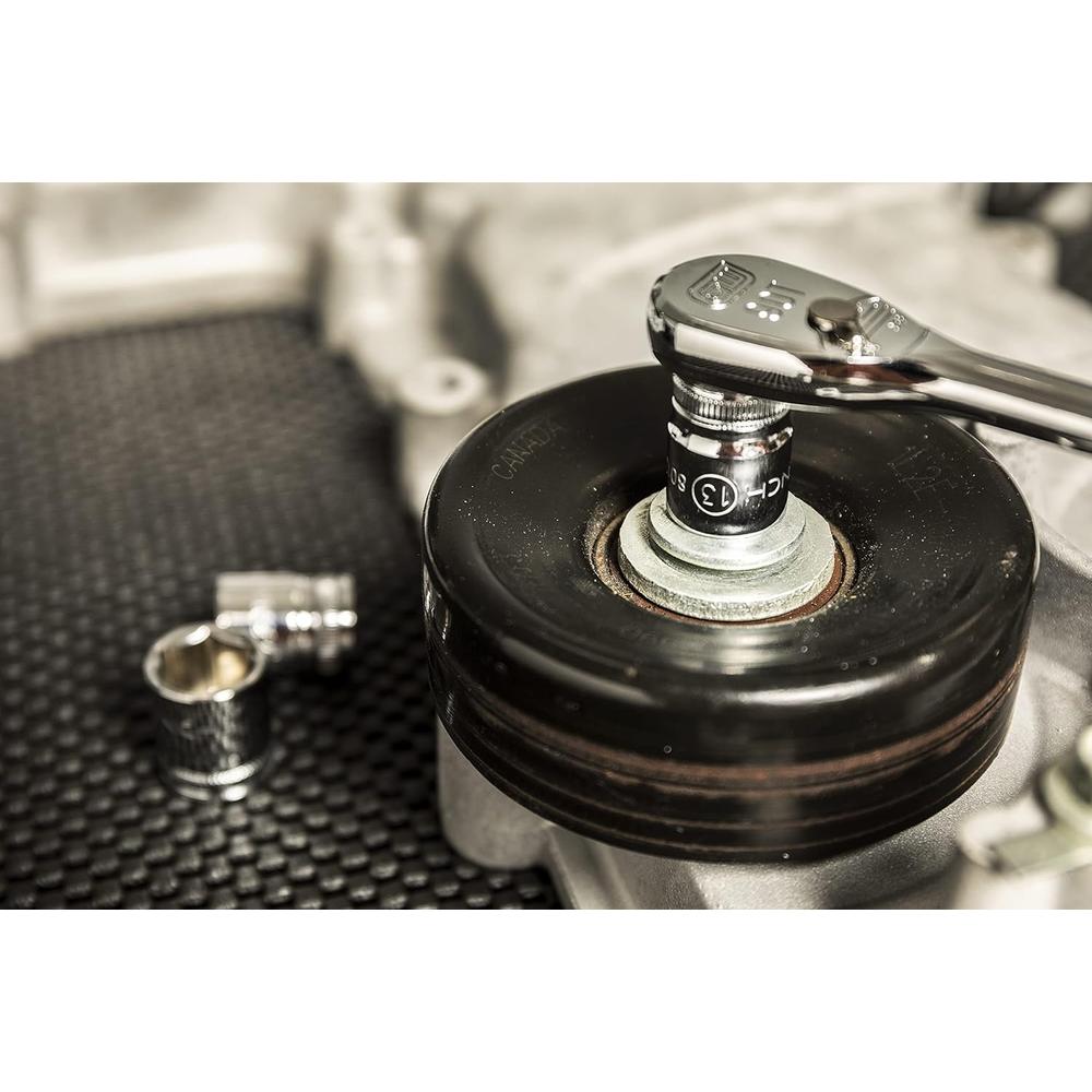 GearWrench 80302D 13 Pc. 1/4" Drive 6 Point Standard Metric Socket Set